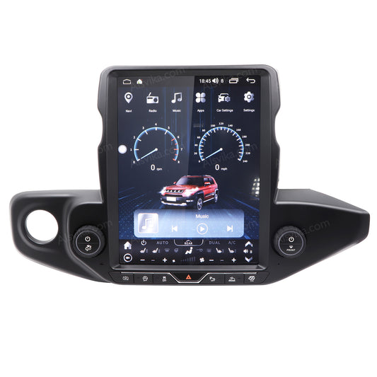 Android head unit for Jeep Wrangler JL 2018-2023
