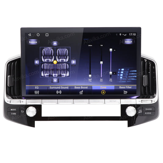 Car Audio Stereo for TOYOTA Land Cruiser 2016-2021