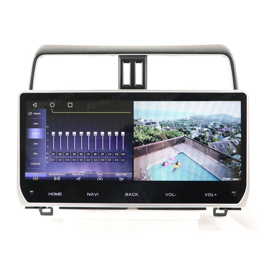 Car Audio Stereo for TOYOTA Prado 2018-2020