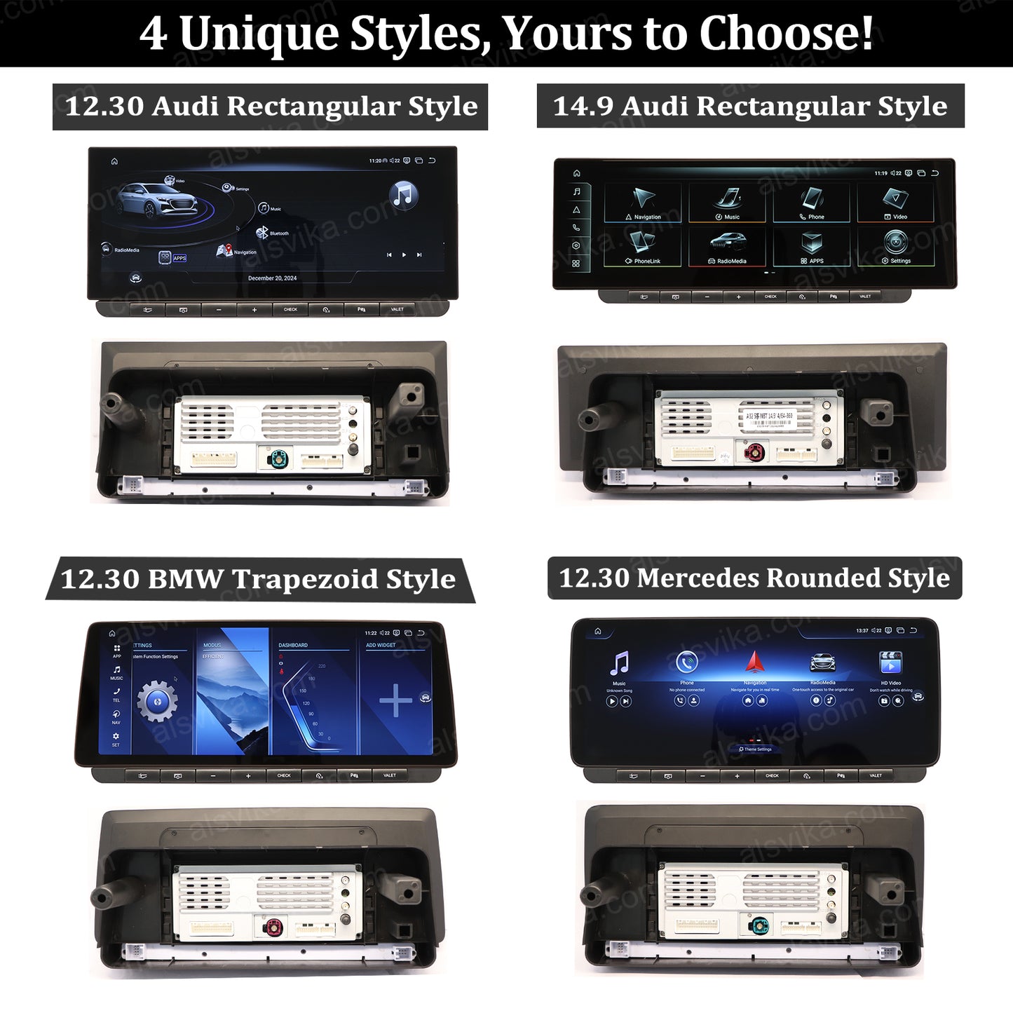 GPS navigation for AUDI Q7 (4L) 05-15