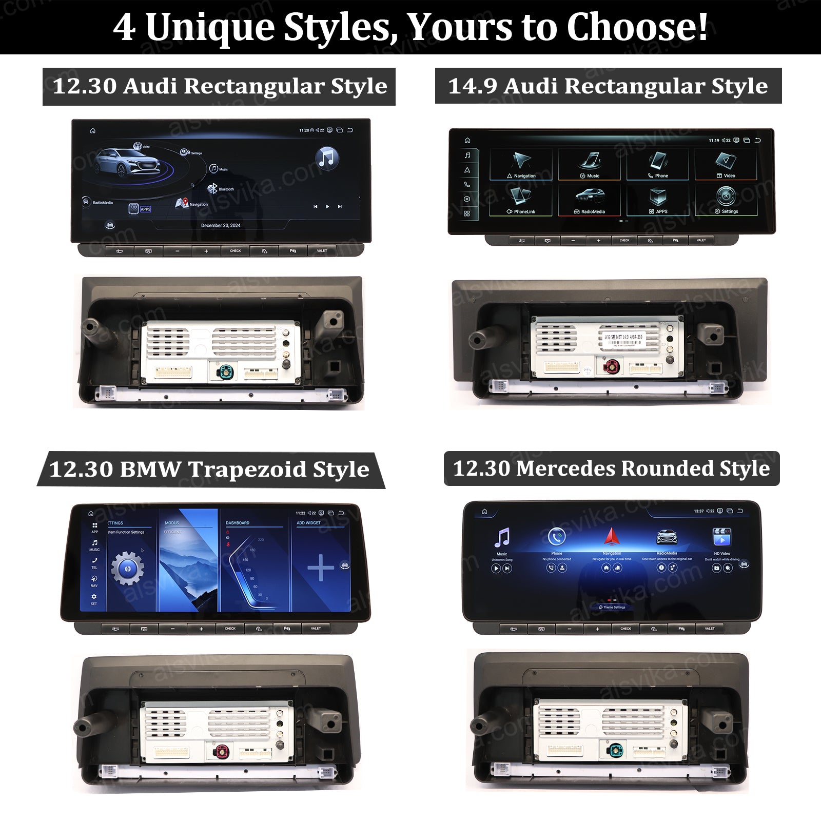 GPS navigation for AUDI Q7 (4L) 05-15
