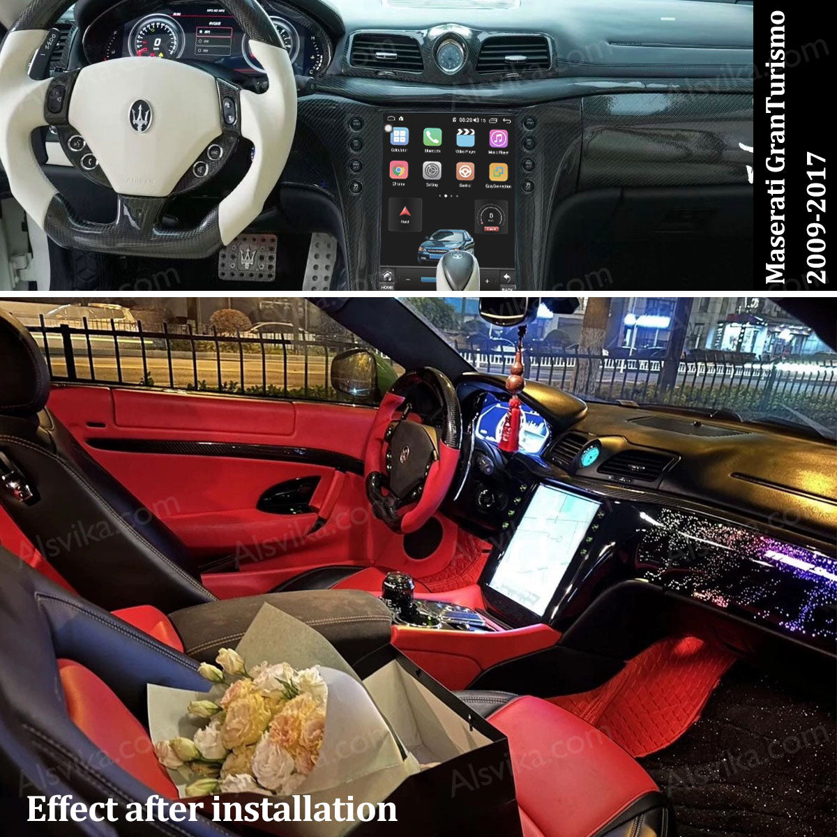 GPS navigation for Maserati Maserati GT M145 2007-2017