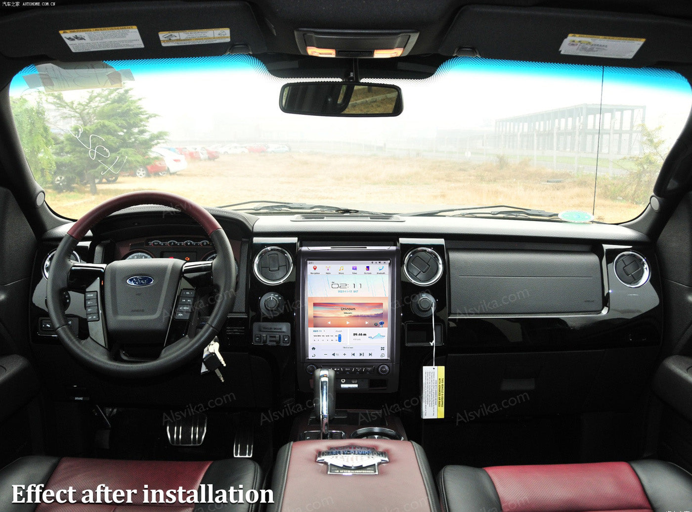 Android navigation for FORD F-150 2009-2014 Qualcomm CPU